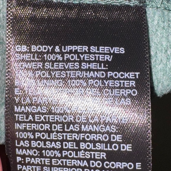 The North Face Men’s Green Full Zip Jacket Pockets Size XL - Picture 4 of 7